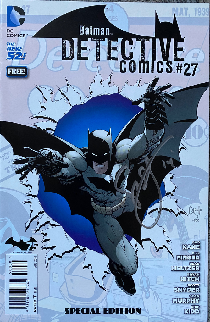 Detective Comics #27 signed by Scott Snyder