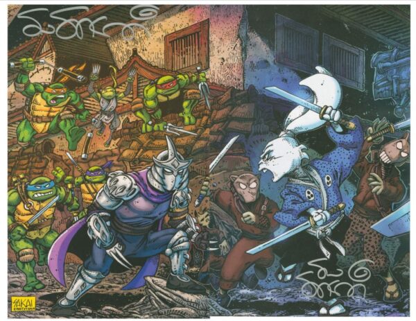 Kevin Eastman Signed Teenage Mutant Ninja Turtles - The Shredder