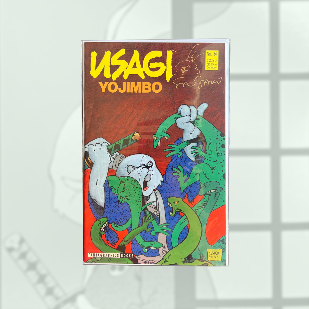 Usagi Yojimbo #34 Signed & Remark Fantagrapics