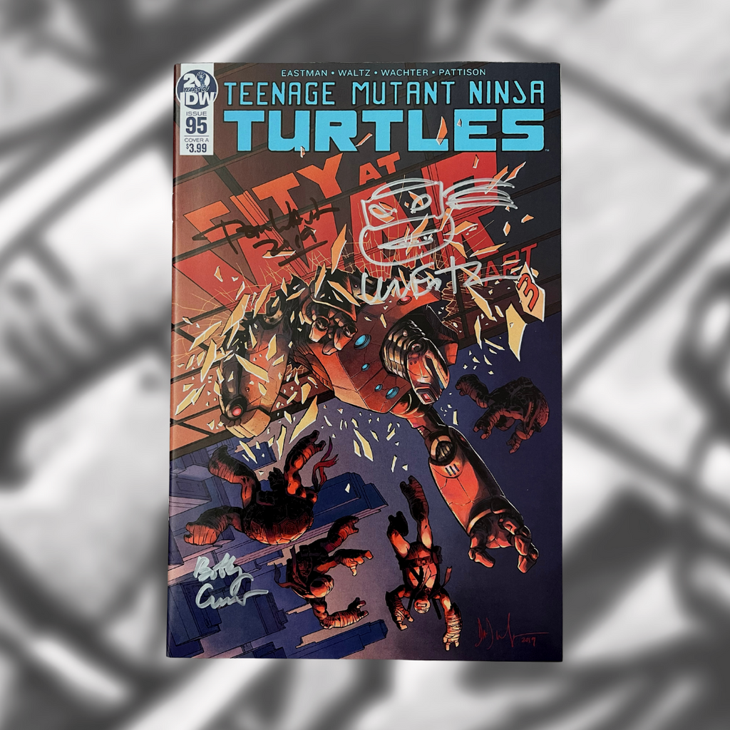 Teenage Mutant Ninja Turtles #95 Signed Kevin Eastman, Tom Waltz & Bobby Curnow