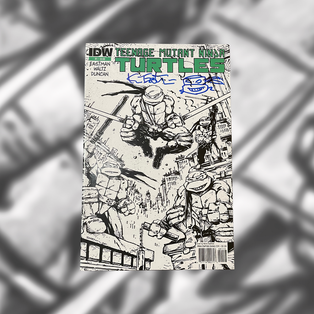 Teenage Mutant Ninja Turtles #1 Signed Kevin Eastman 2nd Print