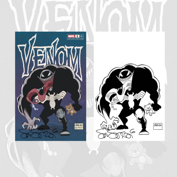 Venom  #1 Bundle with Black/White Limited Virgin Variant