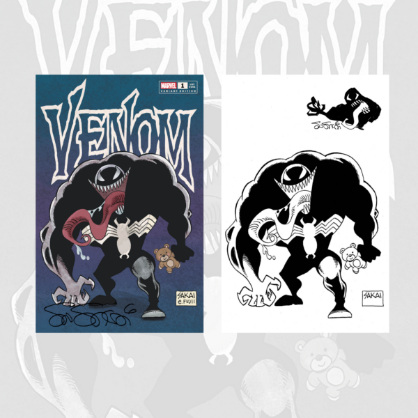 Venom  #1 Bundle with Black/White Limited Virgin Variant