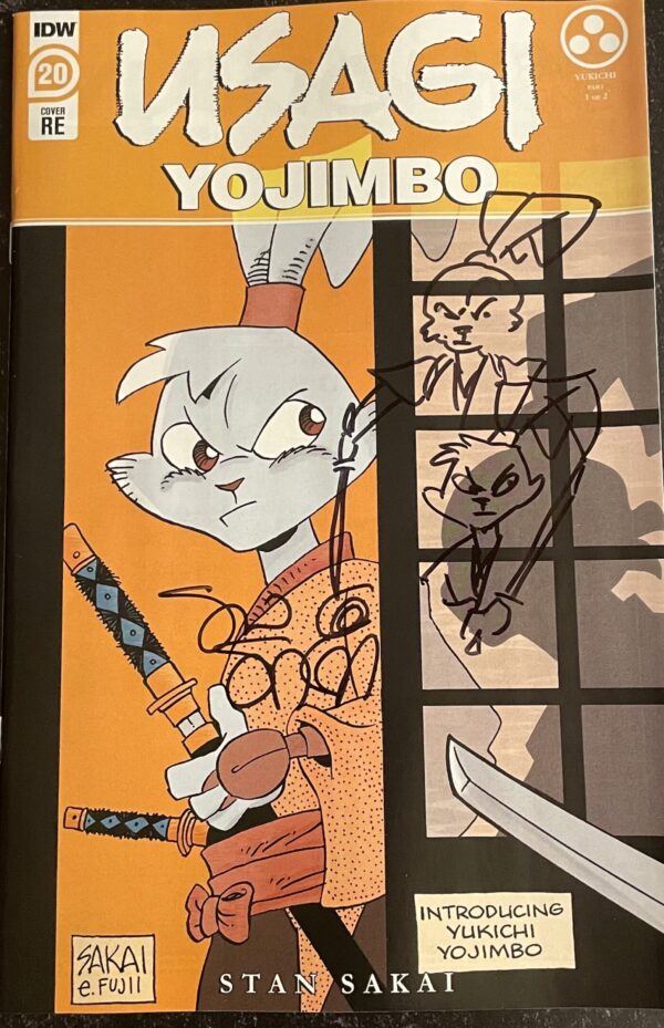 Usagi Yojimbo #20 2nd print Yukichi Yojimbo Albedo #2 Homage